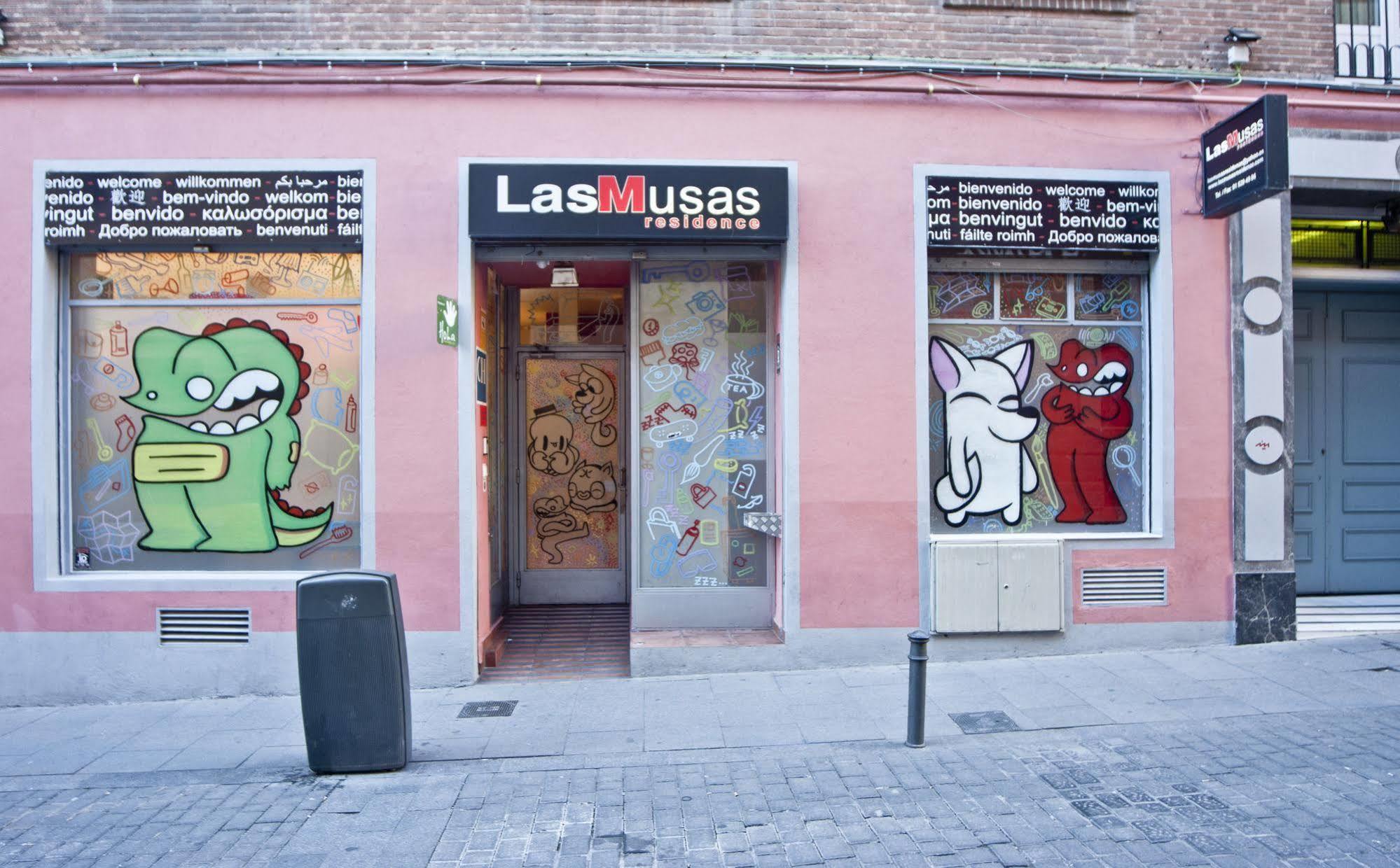 Las Musas Hostal Madrid Exterior foto