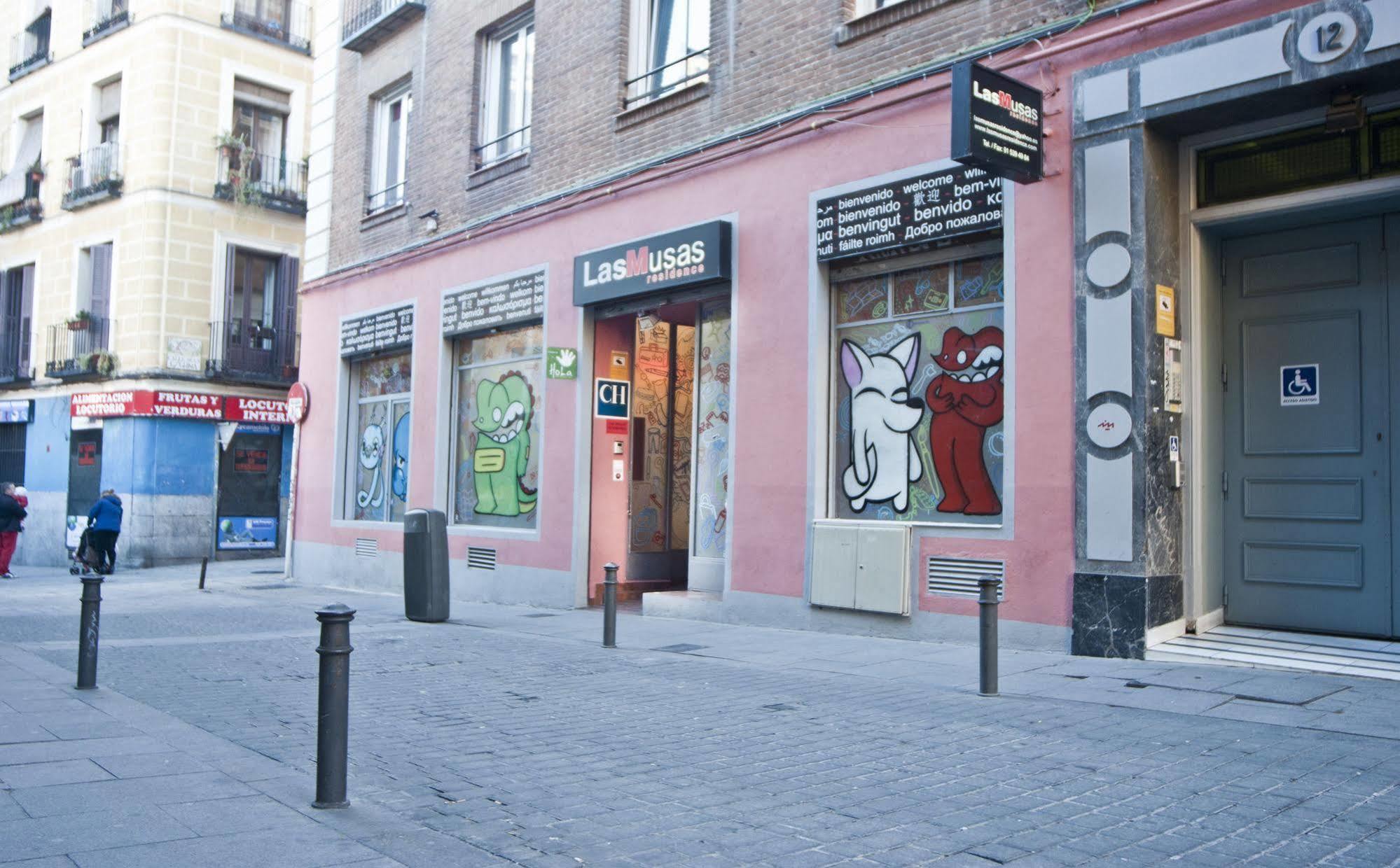 Las Musas Hostal Madrid Exterior foto